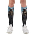 thumbnail image 7 of Pirates of The Caribbean Compression Socks For Women And Men Support Knee High Socks For Running Hiking Athletic Nursing, 7 of 7