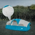 thumbnail image 5 of CAMPROS 8 Person Camping Tent Outdoor Weather Resistant Family Tent Divided Curtain for Separated Room, 5 of 8