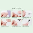 thumbnail image 3 of 504pcs Ultra Thin False Nail Tips for Nail Salon - Clear Breathable Nail Art Display Tips, 3 of 8