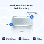 Tractive Smart GPS Dog Tracker with Vital Signs Monitoring (Mint)