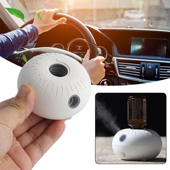 Mini Automatic Induction Aroma Diffuser – Portable Essential Oil Diffuser for Car, Home & Office
