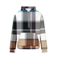 thumbnail image 5 of Styesk Sweatshirts pour Hommes, Sweat à Capuche Imprimé à Manches Longues et Amples, 5 of 5