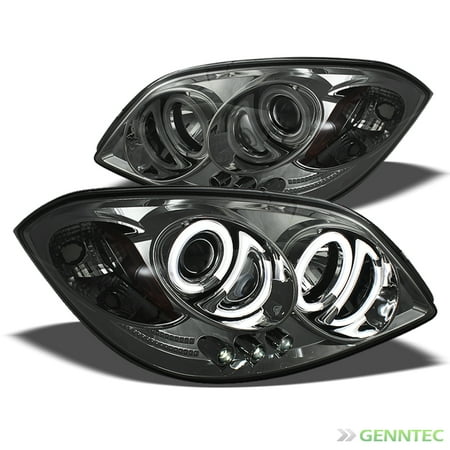 Smoked Ccfl Halo 2005 2010 Chevy Cobalt Projector Headlights Smoke Smoked Ccfl Halo 2005 2010 Chevy Cobalt Projector Headlights Smoke Head Lights Pair Left Right 2006 2007 2008 2009