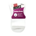 thumbnail image 2 of Hanes Women's Crew Socks, Moves, 3-Pack, Size 5-9, 2 of 6