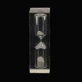 thumbnail image 4 of Acrylic Clear 3 Minutes Sandglass Hourglass Egg Sand Timer Clock Home Decor Gift (Color : Black), 4 of 5