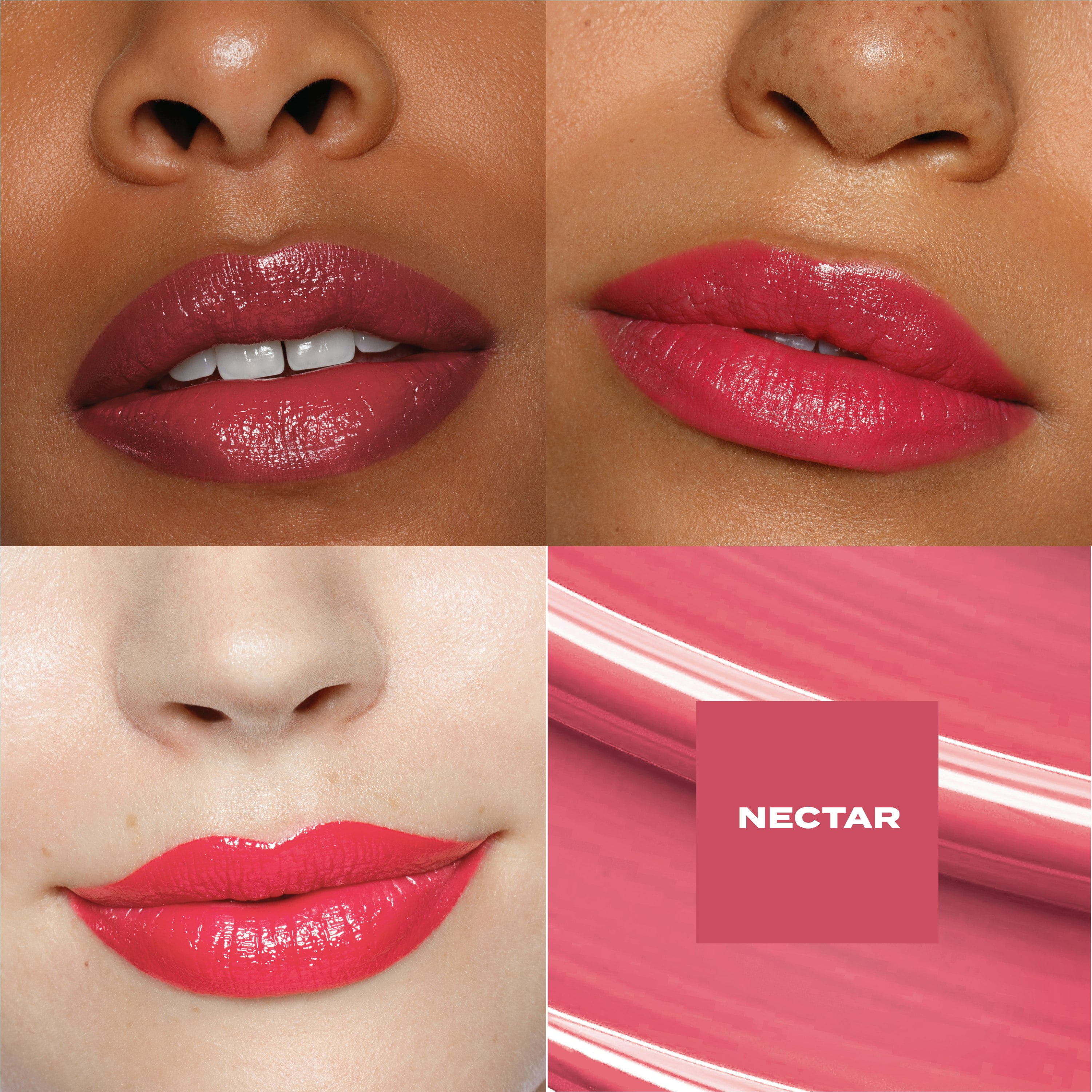 Hard Candy Lip Shine Lipstick Nectar, Pink Lip Color