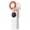 Orange, variant on CoreLiving Portable Handheld Fan with Ice Cooling, 199 Levels Stepless Speed and 20000RPM Turbo Power, 6000mAh Rechargeable Personal Mini Fan for Travel, 1 Count