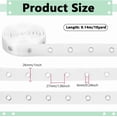 thumbnail image 2 of 10 Yards White Eyelet Tape Grommet Tape 1 inch Wide Grommet Trim Fabric Twill Eyelet Trim with Grommets, 2 of 9