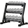 thumbnail image 1 of Rack para Mancuernas Bluelander 5 a 40 Lbs 3 Niveles Capacidad de Peso 272 Kg, 1 of 5