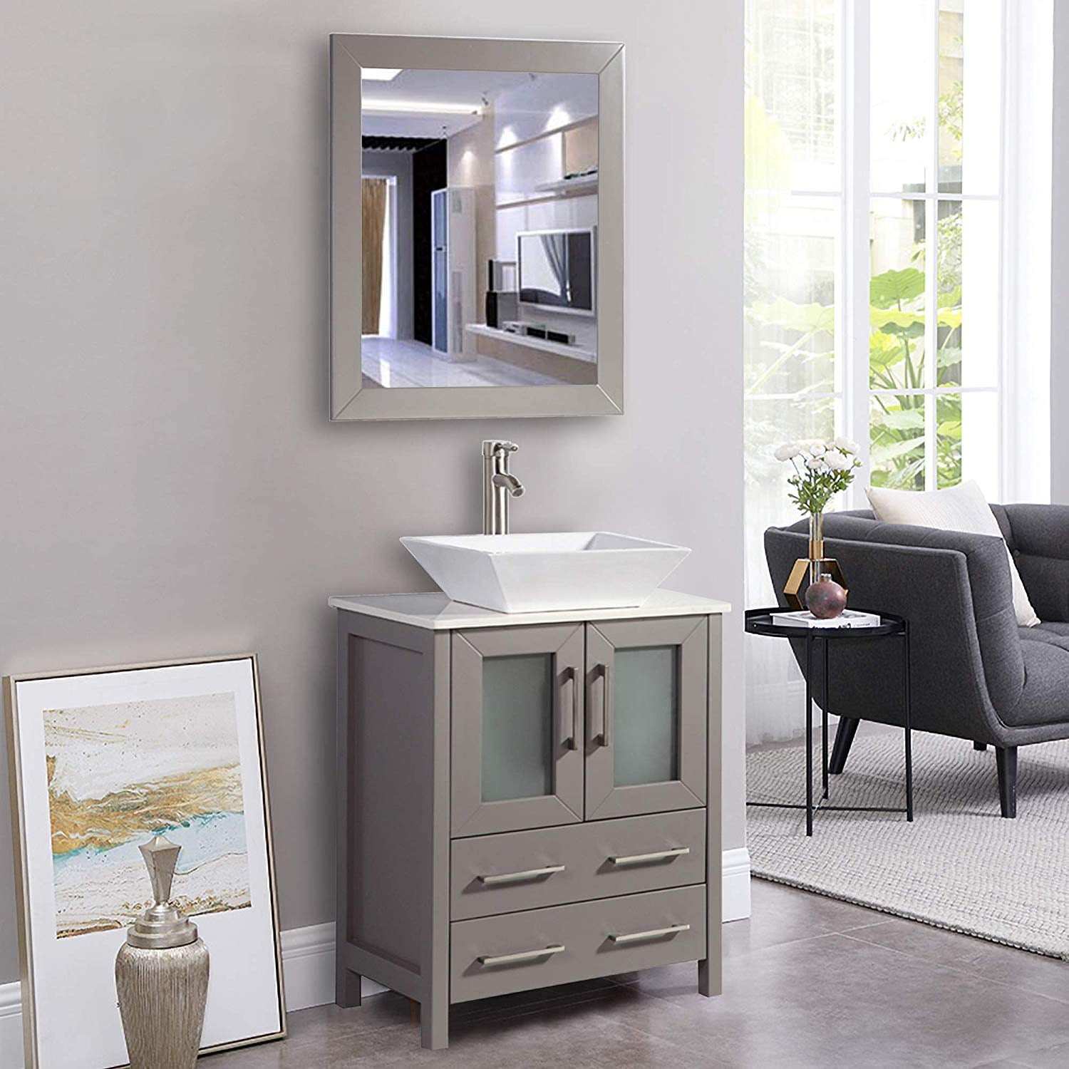 vanity cabinets for bathrooms