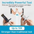 thumbnail image 2 of 104421 Filter Puller Tool ForMoen 1200, 1222, 1225 Single Handle Filter, Shower Faucet Valve Core Removal Tool, 2 of 5