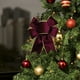 thumbnail image 5 of Juego de 5 Lazos Navideños de Terciopelo | Decoraciones de Tela para Envolver Regalos En Rojo, Azul, Amarillo y Beige | Adornos para Árbol de 17 X 21 Cm | Decoración para Fiestas | Cajas de Regalo, G, 5 of 6