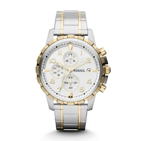 Fossil Men's Dean Watch Quartz Mineral Crystal FS4795
