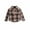 Q-31-Coffee, variant on QUYUON Toddler Flannel Shirts Jacket Plaid Long Sleeve Lapel Neck Button-Down Blouse Tops Kids Boys Girls Winter Coats Fall Jackets with Pockets Outerwear Pink 3T-4T