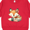 thumbnail image 3 of Inktastic Patchwork Fox Toddler Sweatshirt, 3 of 4