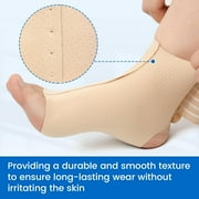 Velpeau Ankle Support Brace for Ligament Damage & Sprained Ankle, Plantar Fasciitis Support & Achilles Tendonitis Pain Relief, Ankle Brace for Foot Pain Recovery,Unisex(Khaki, M)