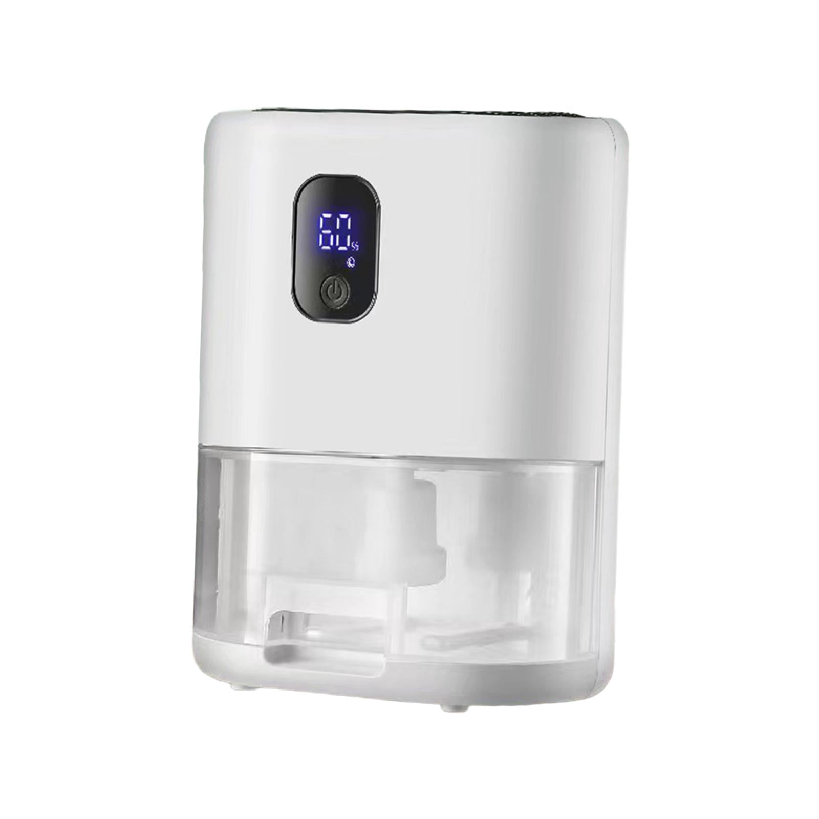 TISHITA Electric Dehumidifier, 1L Water Tank Auto Shut Off, Bedroom Bathroom Dehumidifier, Quiet for Laundry Home Wardrobe Room LED Display