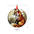 thumbnail image 5 of Forest Fox 15 Ceramic/Acrylic Christmas Ornament, Warm Fall Feast Moment, Special Mother Celebration, Romantic Couple Moment, Commemorative 2025 Legacy Design, 5 of 5