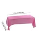 thumbnail image 2 of Mantel Desechable de Plástico de 137 X 274 Cm, Impermeable, Resistente Al Aceite, de Color Liso, Ideal para Fiestas, Cumpleaños y Postres. Disponible En Negro, Rojo, Morado, Marrón, Verde y Azul., 2 of 6