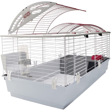 Living World - Deluxe Hybrid Habitat, X-Large | Rabbit, Guinea Pig, Chinchillas, and Small Animal Cage