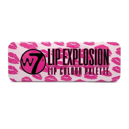 W7 Lip Explosion Lip Colour Palette: 12 Shade Lip Kit + Beyond BodiHeat Patch, 1