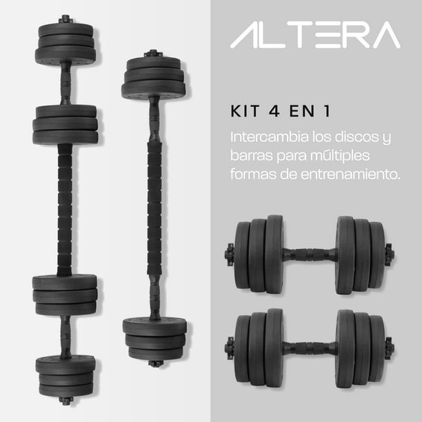 Weights Par De Mancuernas 15 Kilos Altera Pesas Discos Libras