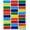 multicolor-750, variant on Rectangular Color Coding Labels 1 3/8 inch by 1/2 Inch - Value pack 6 Assorted colors Stickers  semi gloss (360 Pack)