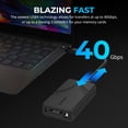 thumbnail image 3 of Lector de tarjetas CFexpress tipo B SABRENT USB4 CR-U4XB 40 Gbps, 3 of 9
