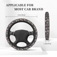 thumbnail image 5 of Fotbe Wildflower Watercolor 1 for Steering Wheel Cover Universal 15 in Car Accessories for Men Women,Steering Wheel Protector Comfortable Protective Case for SUV Sedan Decor, 5 of 8