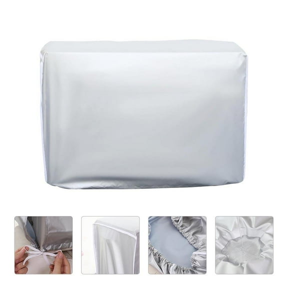 HONITANO Appliance Dust Covers Waterproof Dustproof Polyester 1Set Silver 86.00X60.00X35.00in