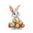 thumbnail image 1 of Decorative Tabletop Stand Up Plaque With Sparkling Rhinestones Easter Ornament For Home 10ml Christmas Bundle Decorations Statue Son Ornament Large Garden under 25 Garden Lot Statue Table Solar Fall, 1 of 4