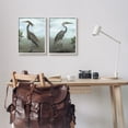 thumbnail image 3 of Stupell Industries Coastal Birds Gazing Animals & Insects Painting White Framed Art Print Wall Art, 11 x 14, Set of 2, 3 of 10