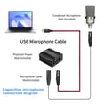 thumbnail image 4 of USB A XLR Cable Micrófono Enlace (1m), 4 of 9