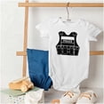 thumbnail image 4 of Police Protection Vest Security Gear Romper Boys or Girls Infant Baby Brisco Brands NB, 4 of 6