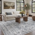 thumbnail image 2 of SIXHOME Rugs for Living Room Washable 6x9 Area Rugs Oriental Carpet Traditional Bedroom Dining Room Throw Rug Non Slip Vintage Foldable Distressed Print Neutral Indoor Rug Grey, 2 of 6