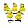 thumbnail image 3 of Imitation Hair Clip Lovely Duckling with Rose Sunglasses Side Clip for Girl Yellow Hair Clip Realistic, 3 of 6