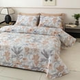 thumbnail image 3 of Colcha de algodón 100% en la cama, cubierta de cama con estampado de punto a cuadros, colcha doble y cubrecamas, colcha para parejas, 3 of 5