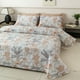 thumbnail image 3 of Colcha de algodón 100% en la cama, cubierta de cama con estampado de punto a cuadros, colcha doble y cubrecamas, colcha para parejas, 3 of 5