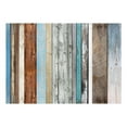 thumbnail image 2 of Tiptophomedecor Peel and Stick Wallpaper Wall Mural - Mixed Distressed Wood - Removable Wall Decals, 2 of 3