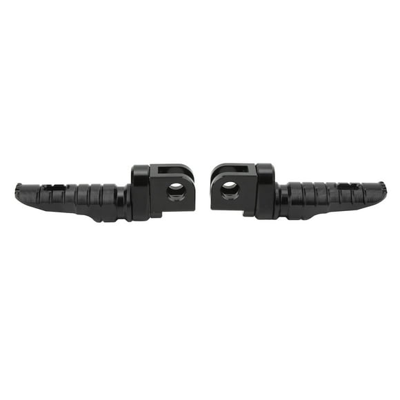 1 Pair Motorcycle Front Foot Pegs Short Handle CNC Process T6063 Aluminum Alloy Replacement for CFMOTO 450SR 2022‑2023 Black