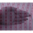 thumbnail image 4 of oneOone Tissu Viscose Chiffon Rayé & Tourbillon Tissu Imprimé Ikat 1 Yard 42 Pouces de Large, 4 of 4