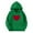 Green, variant on Milgrthf Girls Heart Patch Hoodies Sweatshirts Heavyweight Long Sleeve Crew Neck Hooded Pullover for Tween Girl Red 7 Years