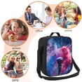 thumbnail image 5 of Naloa Color Explosion Makeup Brush Lunch box Lunch bag for men women Large capacity Lunchbox Insulated Lunch bag Lunch box cooler, 5 of 7