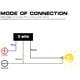 thumbnail image 4 of Interruptor de botón para manillar de motocicleta ATV de 12 V, 22 mm (7/8"), luz de emergencia, luz antiniebla, freno, encendido y apagado (rojo), 4 of 5