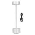 thumbnail image 2 of Lámpara De Mesa Inalámbrica Con Control Táctil Lámpara De Escritorio LED Recargable Portátil Con Atenuación De 3 Colores Para El Hogar, Dormitorio, Oficina, Dormitorio,, 2 of 8