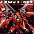 thumbnail image 3 of Juego de Construccion Robot Mecha Rojo M38 B1152 Guerrero Articulado 511 Piezas, 3 of 5