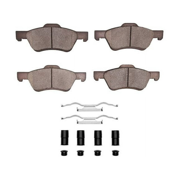 Front Brake Pad Set - Compatible with 2009 - 2012 Ford Escape 2010 2011