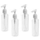 thumbnail image 4 of 4PCS 100ml Mini Lotion Botellas de almacenamiento Cosméticos Dispensadores de perfume Portavasos portátiles Contenedores para viajes de viaje al aire libre (bomba de prensa blanca), 4 of 5