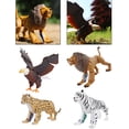 thumbnail image 1 of 4 xFiguras de de Transformación Realistas, Juguetes, León, , águila, Tigres, Robot , Regalos Educativos para Yotijar Juguetes de transformación, 1 of 10
