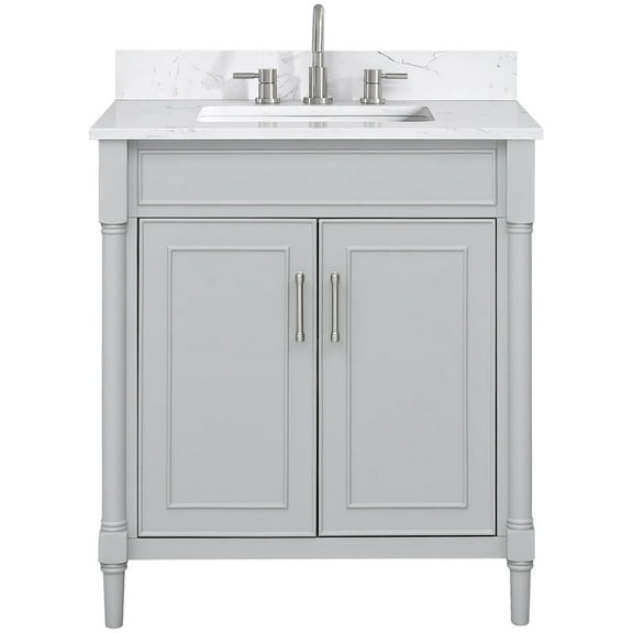 Avanity Bristol-Vs31-E Bristol 32" Free Standing Single Basin Vanity Set - Grey
